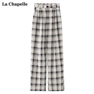 [NWT] High rise check pants